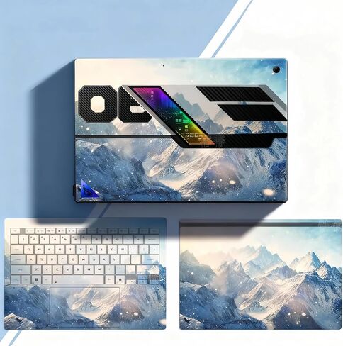 Laptop Snowy Mountain Sticker Skin Decals Cover Protector Guard for ASUS ROG Flow Z13 (2025) GZ302 GZ302E GZ302EA in Kuwait