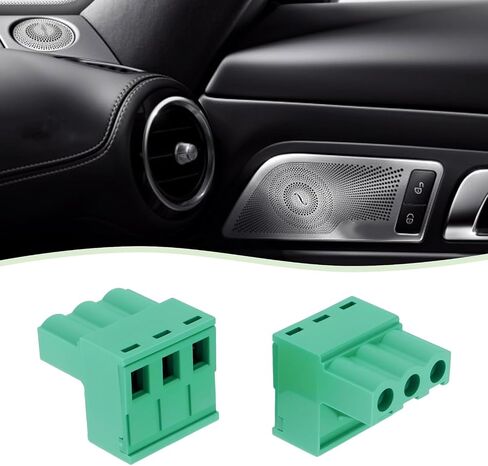 SING F LTD 10pcs 3-Pin Power Plugs 3pin 5.08mm PCB Terminal Block Connectors Compatible with AudioControl Compatible with 3XS 2XS 6XS in Kuwait