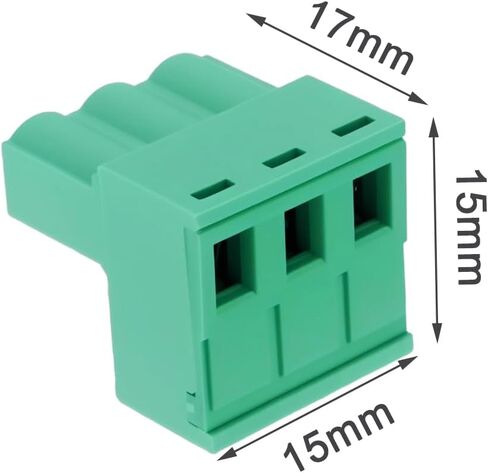 SING F LTD 10pcs 3-Pin Power Plugs 3pin 5.08mm PCB Terminal Block Connectors Compatible with AudioControl Compatible with 3XS 2XS 6XS in Kuwait