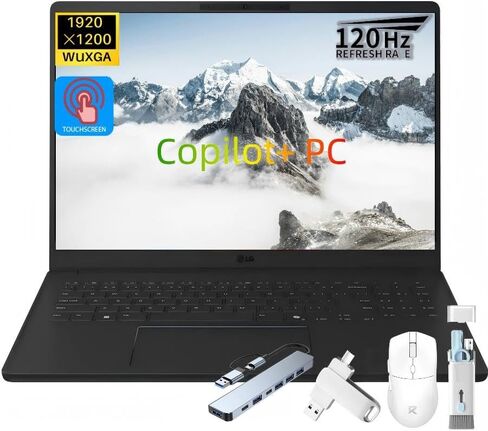 LG Gram 16 Laptop 2026, AMD Ryzen AI 7 445 CPU, 16GB RAM 7467 MHz, 1TB SSD in Kuwait