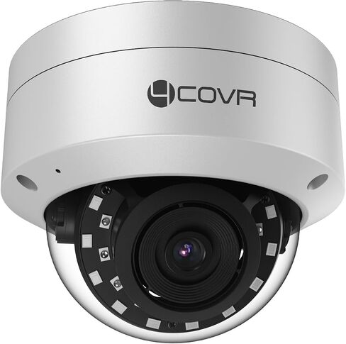 4COVR 5MP PoE Security Dome IP Camera Outdoor with Mic, LY54AX5MA in Kuwait
