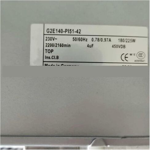 G2E140-PI51-42 230v 50/60Hz 0.78/0.97A 180/225W Fan in Kuwait