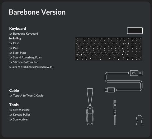Keychron K8 Pro Wireless Bluetooth/USB Wired Mechanical Keyboard, Hot-swappable Tenkeyless 87 Keys RGB LED Backlit Gateron G Pro Mechanical Red Switch, Aluminum Frame for Mac and Windows in Kuwait