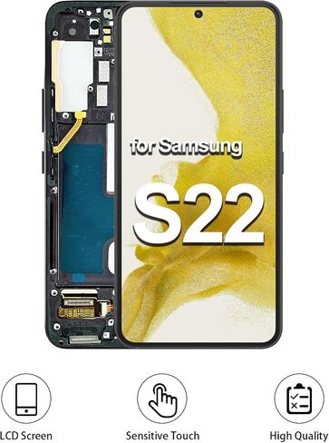 for Samsung S22 5G S901U Screen Replacement with Frame in Kuwait