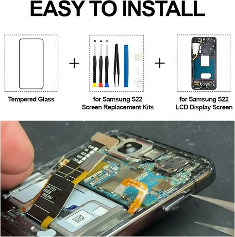 for Samsung S22 5G S901U Screen Replacement with Frame in Kuwait