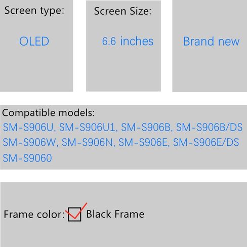 OLED For Samsung Galaxy S22 Plus Screen Replacement S22Plus 5G Display in Kuwait
