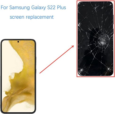 OLED For Samsung Galaxy S22 Plus Screen Replacement S22Plus 5G Display in Kuwait