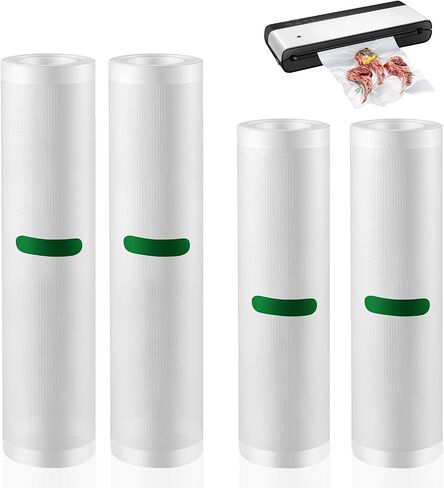 4 Pack Vacuum Sealer Rolls Compatible with FoodSaver vacuum sealers in Kuwait