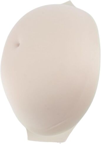 Fake Pregnant Belly Bump 15.35x10.23x2.75in Chinlon Lightweight Breathable Design Pregnant Belly with Ventilation Holes Fake Belly for Cosplay Photography Stage Performance Costume Role Play in Kuwait
