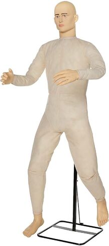 Spirit Halloween 5 Ft 5 In Poseable Stuffed Dummy Prop, Haunted House Decoration, Recommended for Use In Covered Areas in Kuwait