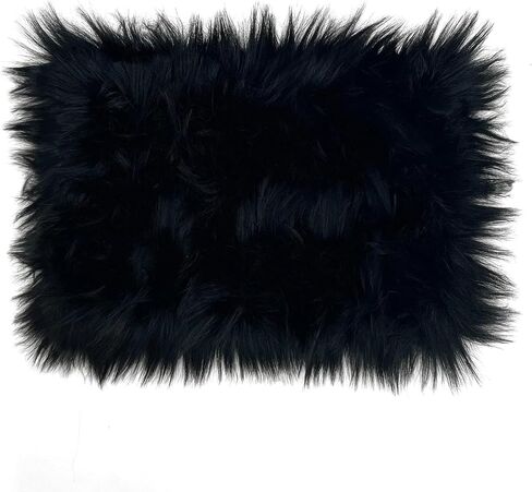 10 * 14 inch Rectangular Small Product Photo Background Prop, Faux Fur Rug, Suitable for Luxury Photo Photography Props, Nail Art, Cosmetics, Desktop Photography, Home Decoration (Pink) in Kuwait