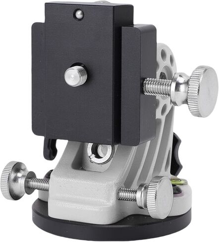 Latitude Adjustment Base Suitable for Skywatcher Astronomy Telescope Aluminum Alloy Adjustable Latitude Base 0-90° for Astrophotography Lovers (Black White) in Kuwait