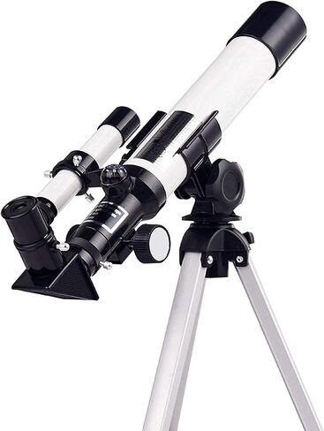 Telescope 40mm Aperture 400mm Mount Astronomical Refracting Telescope Adjustable Tripod for Beginners and Kids The Best Astronomy Gift (With Mobile Phone Holder) in Kuwait