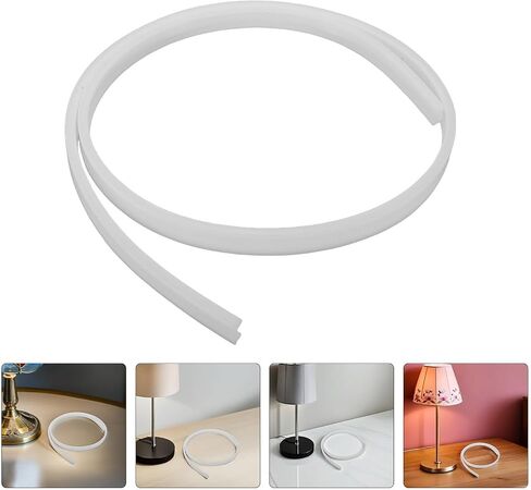 Curved Pvc LED Strip Cover Diffuser for Lighting Fixtures White in Kuwait