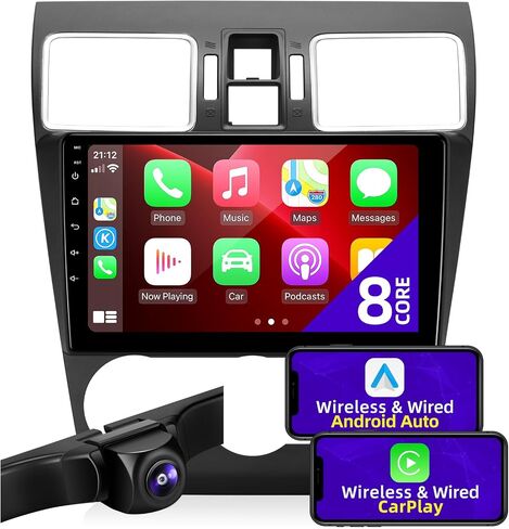 for Subaru Forester Impreza WRX STI 2016 17 2018 Radio Stereo Carplay Auto in Kuwait