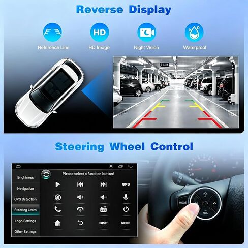 Car Stereo for Ford Windstar 1999-2003, Wireless CarPlay & Android Auto in Kuwait