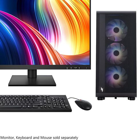 Acer Nitro 60 Gaming AI Desktop | Intel 10-core Ultra 5 225F | 16GB DDR5 2TB SSD | GeForce RTX 5060 GDDR7 DLSS4 (Up to 614 AI Tops) | DisplayPort Wi-Fi6E Win11Pro w/DLCA Accessory in Kuwait