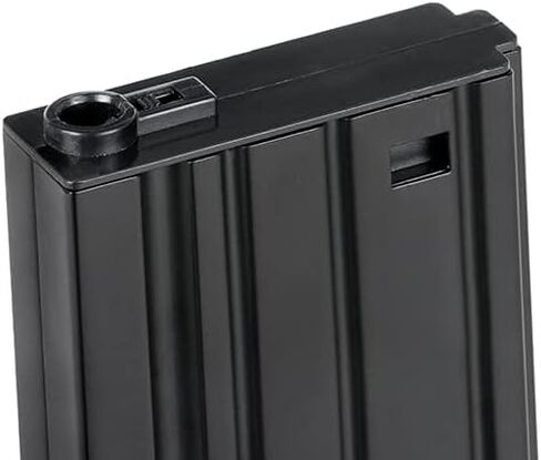 Clover Airsoft-CYMA 130 Round Mid Cap for SR25 Airsoft Replicas, Metal Airsoft Magazine in Kuwait
