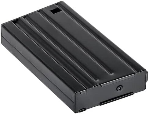 Clover Airsoft-CYMA 130 Round Mid Cap for SR25 Airsoft Replicas, Metal Airsoft Magazine in Kuwait