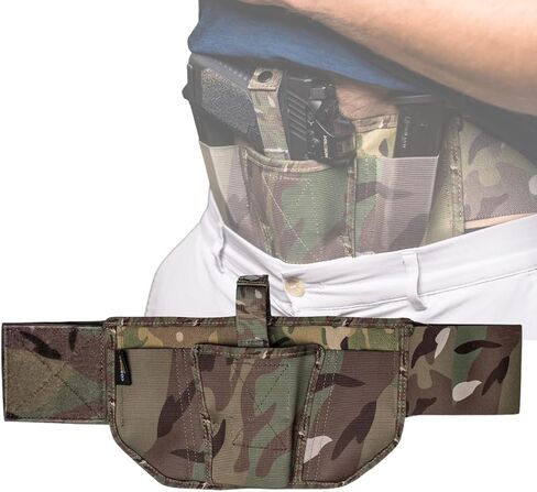 VNSH Belly Band Holster for Concealed Carry with 2 Built-in Mag Pouches in Kuwait