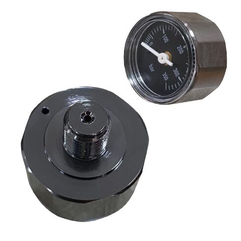 28mm 1/8" BSP 350Bar Paintball/HPA Gauge for Paintball Airsoft Air Rifle in Kuwait