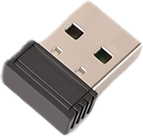 banapoy Wireless Numeric Keypad and Mouse Combo, 2.4G Shared USB Receiver in Kuwait