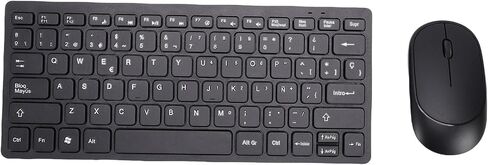 Diydeg Spanish Wireless Keyboard Mouse Combo, 78 Keys, 2.4GHz in Kuwait