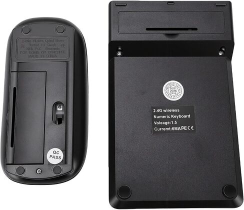 Pomya Wireless Numeric Keypad Mouse Combo, 2.4G USB Receiver in Kuwait