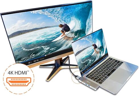 j5create USB-C 7-in-1 UltraDrive Mini Dock 2 USB Type-A Ports in Kuwait