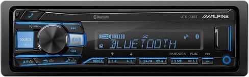 Alpine UTE-83BT Bluetooth Receiver & Kicker DSC 6.5", 6x9 Speakers in Kuwait