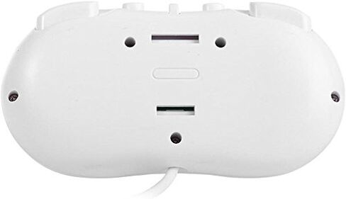 JNSupplier White Classic Wired Controller Pro Gamepads For Nintendo Wii Remote (Pack of 2) in Kuwait