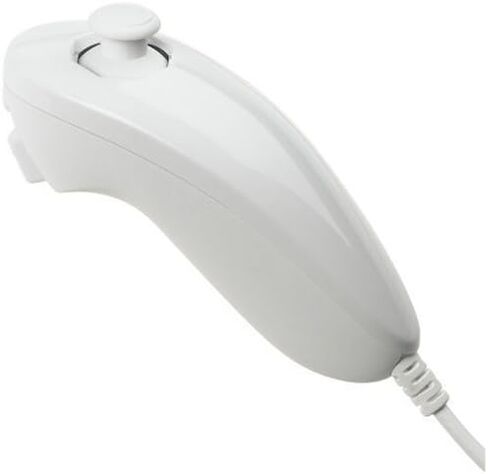 Generic Nunchuck Controller for Nintendo Wii Video Game White in Kuwait