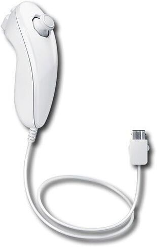 Generic Nunchuck Controller for Nintendo Wii Video Game White in Kuwait