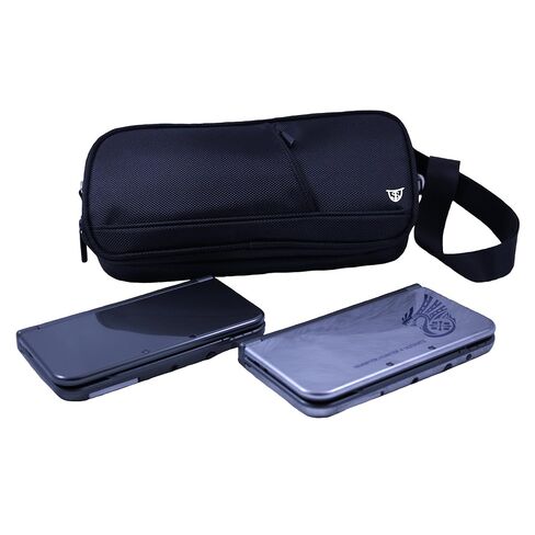 Technoskin - Switch Case - 8 Game Slots - System Pouch and Accessory Pouch - Carrying Strap - Soft Microfiber Lining in Kuwait