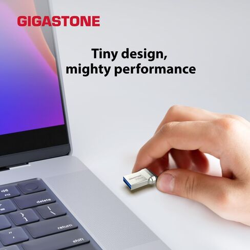 GIGASTONE 256GB 5-Pack Nano USB 3.2 Flash Drive, Ultra Compact Metal Design, Up to 120MB/s in Kuwait