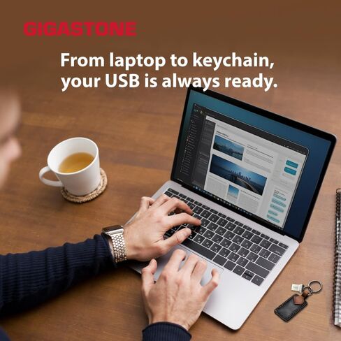 GIGASTONE 256GB 5-Pack Nano USB 3.2 Flash Drive, Ultra Compact Metal Design, Up to 120MB/s in Kuwait