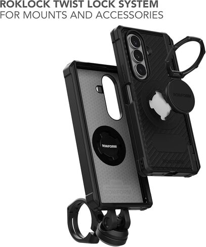 Rokform Rugged Case for Galaxy Z Fold7, Magnetic Cover (Black) in Kuwait