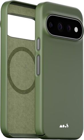Mous Case for Google Pixel 11 Pro XL - Super Thin - MagSafe & Pixelsnap Compatible Green Cover in Kuwait