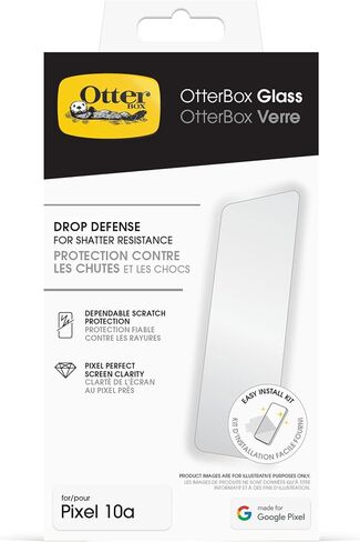 OtterBox Google Pixel 10a Glass Screen Protector in Kuwait
