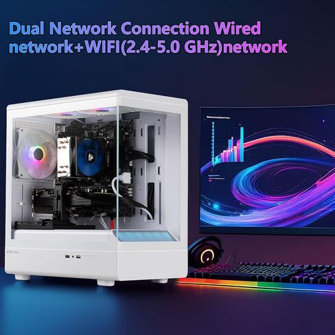 Prebuilt Gaming PC Desktop,Core i7 Tower Computer,RX590 8G,Win11 in Kuwait