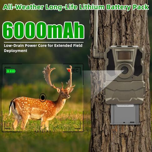 Battery for Tactacam Reveal Lithium Battery Pack Replacement, Compatible with Tactacam Reveal Lithium Cartridge for Reveal X Gen 3.0/2.0, X Pro 3.0, Pro, X Ultra 3.0, SK, XB, X- Sup Solar Charging in Saudi Arabia