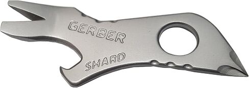 Gerber Shard 7-in-1 EDC Keychain Multitool, Bottle Opener, Pry Bar, Silver in Kuwait