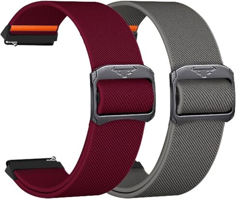 Nylon Loop for Pautios EW1 Smart Watch Band, Elastic Stretchy Quick Release Replacement Strap for Pautios EW1 Watch Bands in Kuwait
