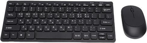 GOWENIC Keyboard Mouse Combo, 2.4GHz Wireless 78 Key Korean Keyboard with Silent Mouse, for PC Laptop OS X in Kuwait