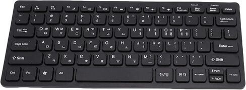 GOWENIC Keyboard Mouse Combo, 2.4GHz Wireless 78 Key Korean Keyboard with Silent Mouse, for PC Laptop OS X in Kuwait