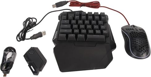 Keyboard Mouse Converter, Function Wired Gaming Combo with Mouse and G7 Silent Keyboard for 360 ONE Series in Kuwait
