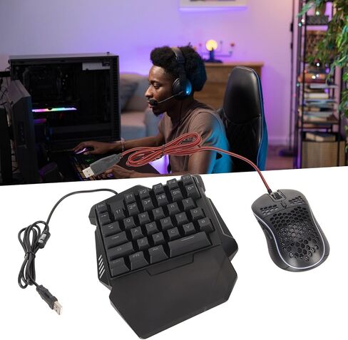 Keyboard Mouse Converter, Function Wired Gaming Combo with Mouse and G7 Silent Keyboard for 360 ONE Series in Kuwait