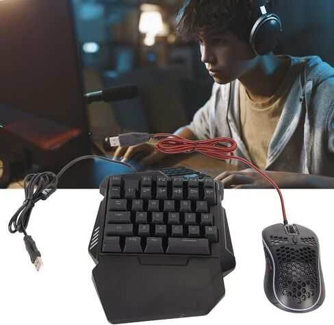 Keyboard Mouse Converter, Function Wired Gaming Combo with Mouse and G7 Silent Keyboard for 360 ONE Series in Kuwait