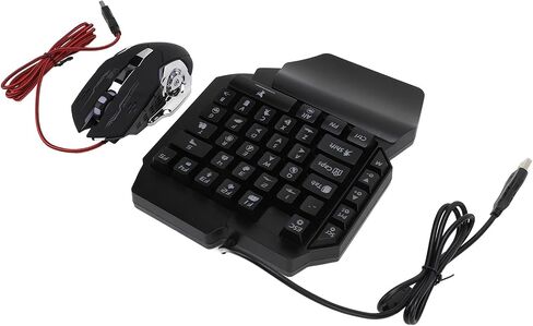 Half Hand Gaming Keyboard and Mouse Combination Adjustable Phone Stand Gaming Setup for Mobile Gamers 4 in 1 Pack in Kuwait