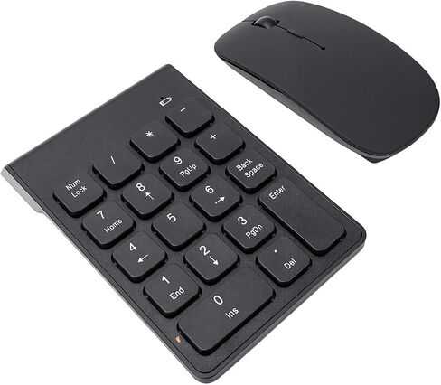 Asixxsix Wireless Number Pad and Mouse Combo in Kuwait